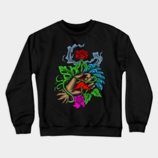 bloody heart Crewneck Sweatshirt